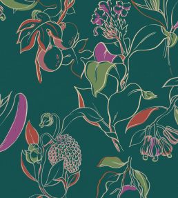 Guanabana Wallpaper by Tres Tintas Turquesa