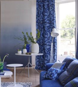 Guerbois Fabric by Designers Guild Cobalt