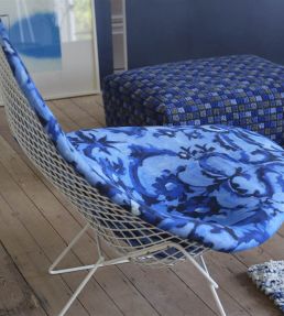 Guerbois Fabric by Designers Guild Cobalt