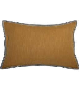 Guethary Cushion 30 x 50cm by Maison Casamance Ocre