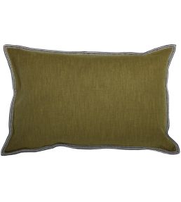Guethary Cushion 30 x 50cm by Maison Casamance Olive