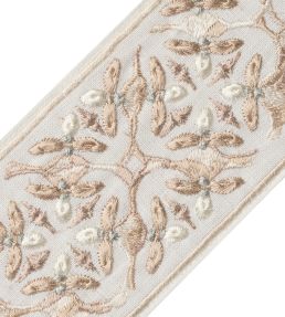 Gypsy Embroidered Border Trimming by Samuel & Sons Dove