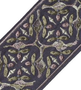 Gypsy Embroidered Border Trimming by Samuel & Sons Ocean Floor