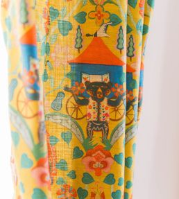 Gypsy Fairytale Fabric by MINDTHEGAP Lemon