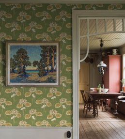Haga Wallpaper by Borastapeter Green