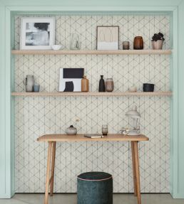 Haldon Wallpaper by Villa Nova Carbon