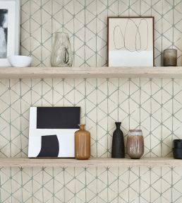 Haldon Wallpaper by Villa Nova Carbon
