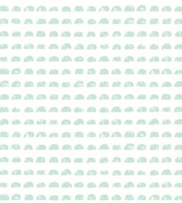 Hale Bale Wallpaper by Ohpopsi Soft Teal