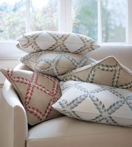 Halifax Embroidery Fabric by Anna French Green