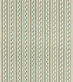 Halki Stripe Fabric by GP & J Baker Emerald/Blue