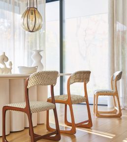 Halona Fabric by Casamance Carbone