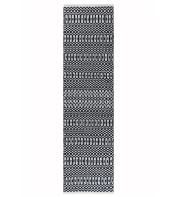 Asiatic Halsey Runner rug Black HALSR-01-66240 Black