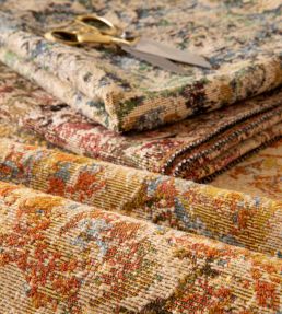 Hambleden Fabric by Marvic Amber