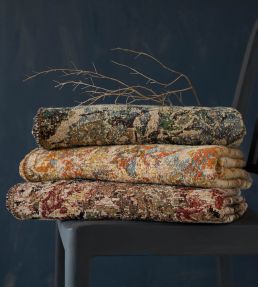Hambleden Fabric by Marvic Amber