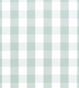Hammond Check Fabric by Anna French Robin's Egg