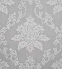 Hampton Wallpaper by 1838 Wallcoverings Grey