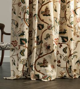 Hampton Embroidery Fabric by Zoffany Tapestry