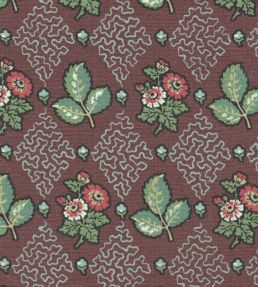 Hampton Fabric by Titley and Marr Aubergine