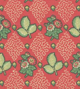 Hampton Fabric by Titley and Marr Geranium