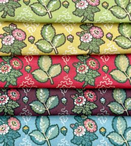 Hampton Fabric by Titley and Marr Mimosa
