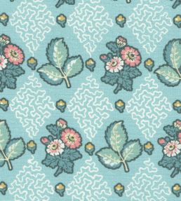 Hampton Fabric by Titley and Marr Sky Blue