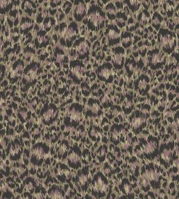 Hand Painted Leopard Wallpaper by Cole & Son Moss & Mauve