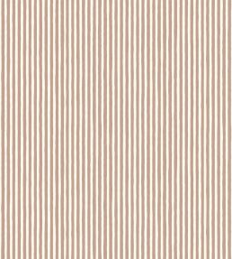 Hand Painted Stripe Wallpaper by Josephine Munsey Ham Pink/Cotswold White