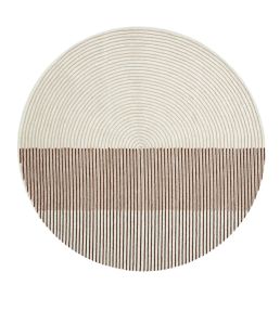 GAN Ply Round rug Pink 02HT629N3MU43-245 Pink