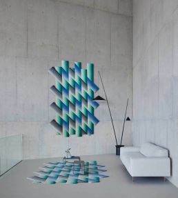 GAN Mirage rug Blue 02HK602L7URB9-200310 Blue