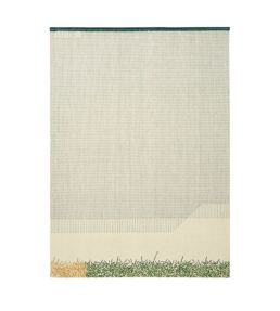 GAN Backstitch Calm rug Green 167141-US Green