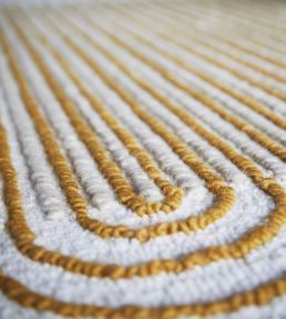 GAN Ply rug Yellow 100642-US Yellow