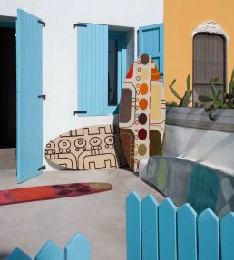 GAN Surf Malibu Mediterraneo rug Multi 02HT29795AGA1-55150 Multi