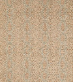 Hansha Fabric by Harlequin Paprika/Limpet