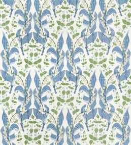 Harbor Springs Fabric by Thibaut Blue
