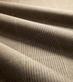 Hareford Wool Fabric by Sanderson Oak Red