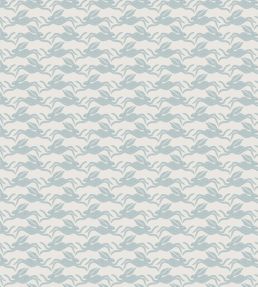 Hares Fabric by Scion Coast Blue