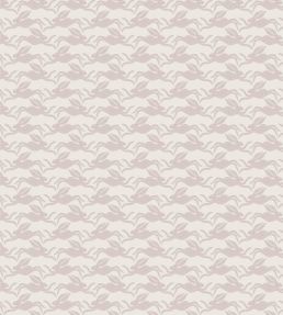 Hares Fabric by Scion Lilac