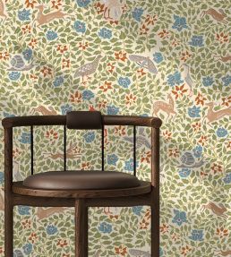 Haresfield Walk Wallpaper by Josephine Munsey Cream