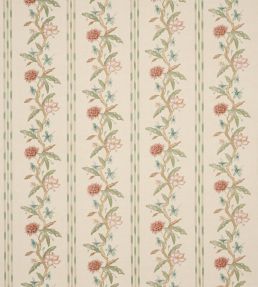 Harewood Fabric by Colefax And Fowler Pink/Green
