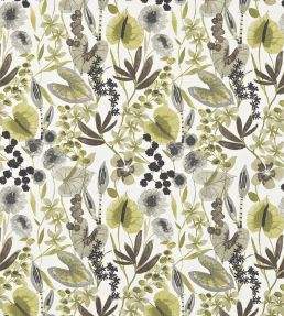 Nalina Fabric by Harlequin Zest/Cocoa/Stone
