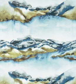 Kailani Fabric by Harlequin Lagoon/Linden