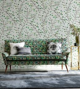 Chaconia Wallpaper by Harlequin Emerald/Lime