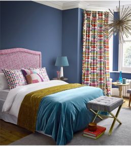 Calcine Fabric by Harlequin Emerald / Zest / Marine