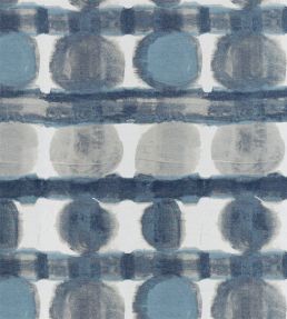 Delphis Fabric by Harlequin Ink/Sky