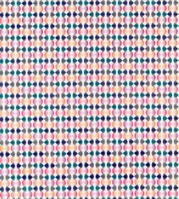 Maiolica Fabric by Harlequin Fuchsia/Mandarin/Indigo