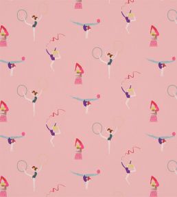 Balancing Act Fabric by Harlequin Blossom/Raspberry/Grape