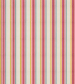 Helter Skelter Stripe Fabric by Harlequin Cherry/Blossom/Pineapple/Sky