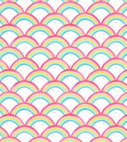 Rainbow Brights Wallpaper by Harlequin Cherry/Blossom/Pineapple/Sky