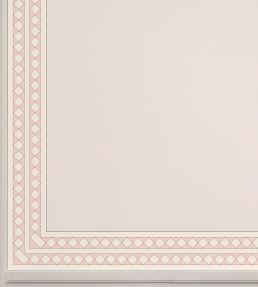 Harlequin Border Wallpaper by Ottoline Pink