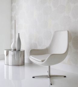 Silhouette Wallpaper by Harlequin Pearlesant Neutrals